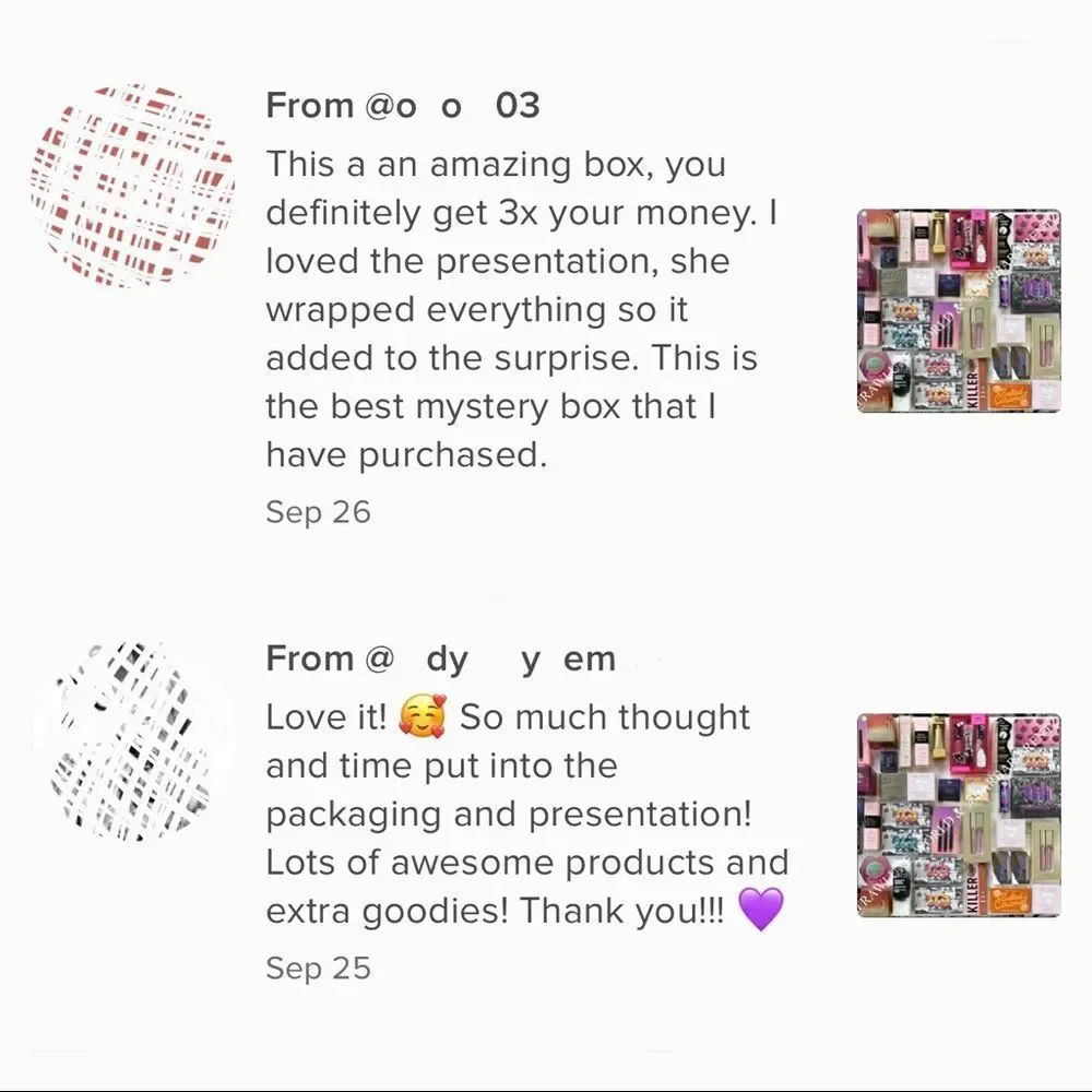 THE BIGGEST BEST HIGH END MYSTERY MAKEUP BOX 2X+ MSRP VALUE GIFTS SURPRISES BNWT - Picture 12 of 16